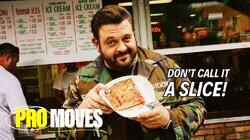 Adam Richman Eats Four Iconic New York Pizza Styles