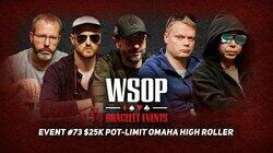 Event #73 $25K Pot-Limit Omaha High Roller