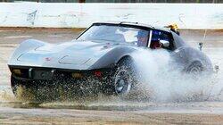 Corvette Sinkhole Adventure in a 1975 Stingray!