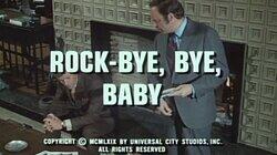 Rock-Bye, Bye, Baby