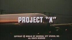 Project 'X'