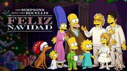 The Simpsons meet the Bocellis in 'Feliz Navidad'