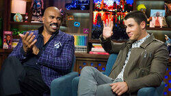 Nick Jonas & Steve Harvey