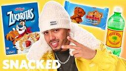 Myke Towers Breaks Down His Favorite Snacks