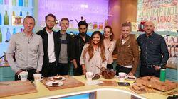 Nicky Byrne, Ray Panthaki, Scarlett Moffatt, Katherine Parkinson, The Lumineers