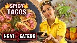 SPICY Mexican Food Tour! Backyard Tacos + LUXE Seafood