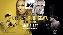 UFC 222: Cyborg vs. Kunitskaya