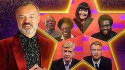 Arsene Wenger, Samuel L Jackson, Latanya Richardson Jackson, Dawn French, Freddie Flintoff, Michael Kiwanuka