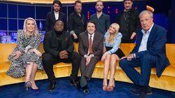 Jeremy Clarkson, Emma Bunton, Sara Pascoe, Samson Kayo, Mumford & Sons