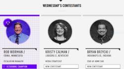 Rob Worman Vs. Kristy Calman Vs. Bryan Brzycki, show # 7638.