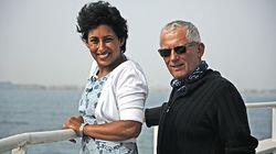 Nick Hewer and Saira Khan