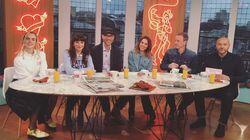 Aisling Bea, Harry Hill, Stephen Merchant, Melanie C