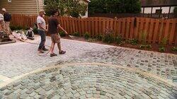 Cobble Driveway Patio