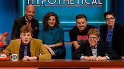 Tom Allen, Felicity Ward, Sue Perkins, Alex Brooker