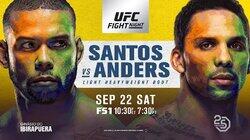 UFC Fight Night 137: Santos vs. Anders