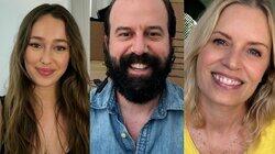 Alycia Debnam-Carey, Kim Dickens and Brett Gelman