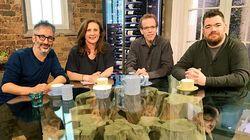 ​Angela Hartnett, Nathan Outlaw, Dan Barber, David Baddiel