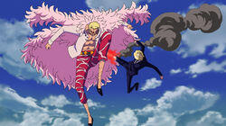 The Great Clash! Sanji vs. Doflamingo