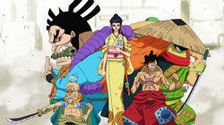 Start Fighting Back! Luffy and the Akazaya Samurai!