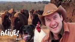 Brad Goes Ranching in Texas