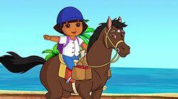 Dora's and Sparky's Riding Adventure!