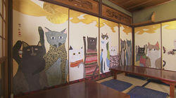 Fusuma Paintings: Artful Partitions Transform Space