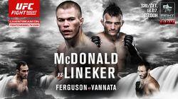 UFC Fight Night 91: McDonald vs. Lineker