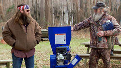 Hands on a Woodchipper