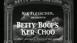 Betty Boop's Ker-Choo