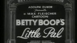 Betty Boop's Little Pal