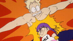 Arale vs. Blue Arale vs. Blue