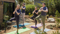 Mayim Bialik Gifts Backyard Zen