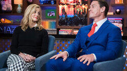 Laura Linney and John Cena