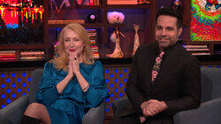 Patricia Clarkson and Mario Cantone