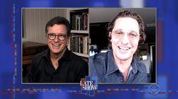 Stephen Colbert from home, with Matthew McConaughey, Sam Hunt