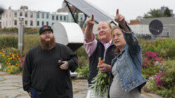 Mario Batali with Action Bronson