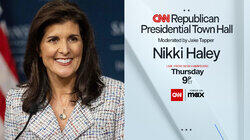 CNN Republican Presidential Town Hall with former Ambassador Nikki Haley