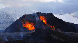 UFO Eruption and Alien Spheres