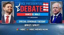 Vice Presidential Debate: Vance vs. Walz Hosted by CBS News