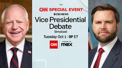 CNN Special Event: Vice Presidential Debate hosted by CBS