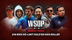 Event #39 $50K No-Limit Hold'em High Roller