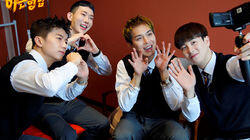 Episode 224 with Wooyoung (2PM), Jo Kwon (2AM), Mino (Winner) and P.O (Block B)