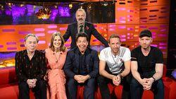 Rosamund Pike, Michael McIntyre, Andrew Lloyd Webber, Coldplay