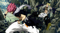 Natsu vs. The Twin Dragons