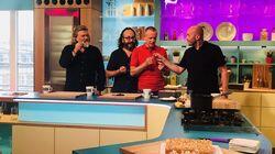 The Hairy Bikers, Prasanna Puwanarajah, Russell Brand, Jess Glynne