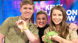 Kristin Chenoweth, Bindi Irwin, Robert Irwin