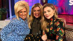 Chloë Grace Moretz, Theresa Caputo, Drew Carey