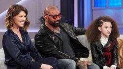 Dave Bautista, Chloe Coleman, Katherine Schwarzenegger Pratt