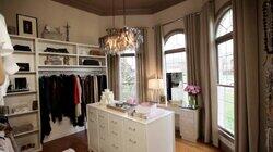 A Den Becomes a Dream Closet