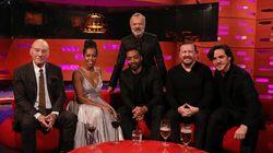 Sir Patrick Stewart, Ricky Gervais, Regina King, Chiwetel Ejiofor, Jack Savoretti